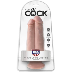 KING COCK - DOPPIA PENETRAZIONE 20,3 CM